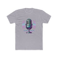 Retrowave Microphone Tee – Retro Wave Vintage Mic Graphic T-Shirt