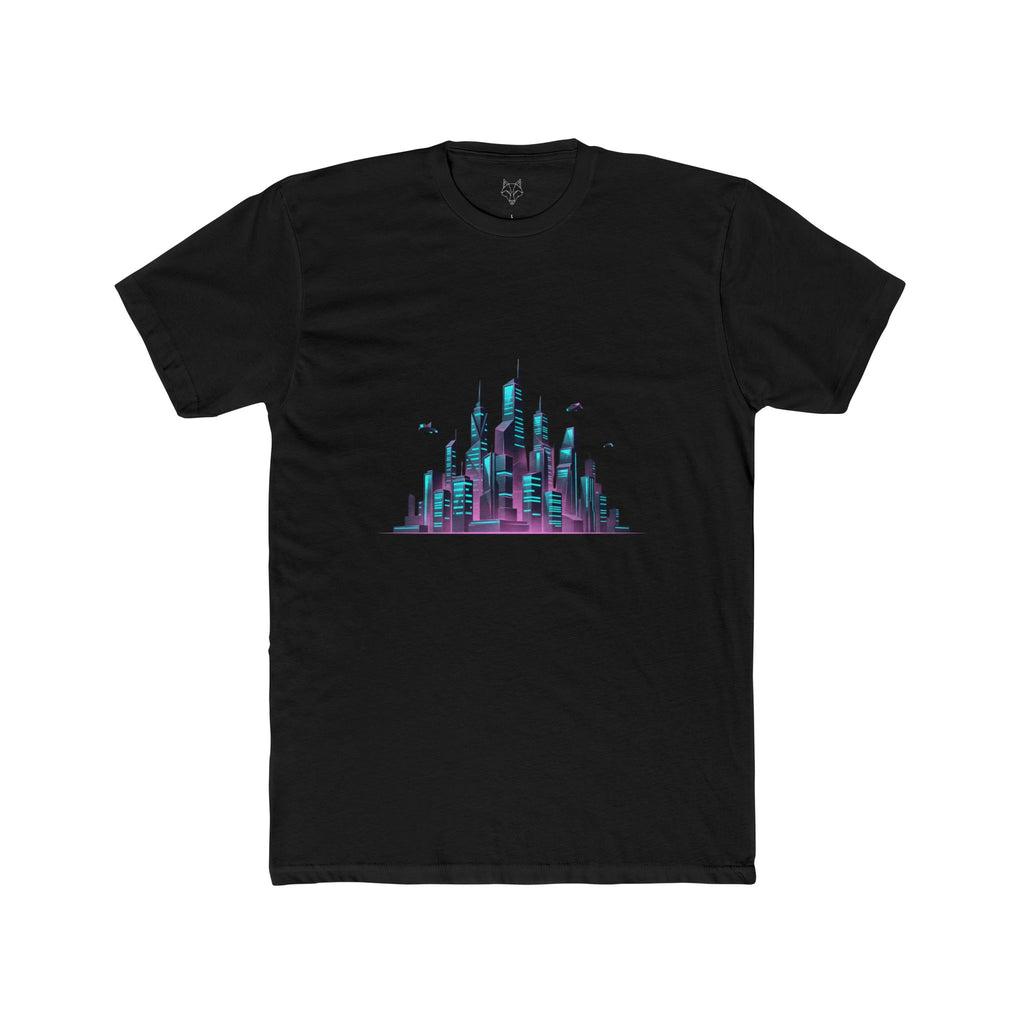 Neon City Skyline T-Shirt