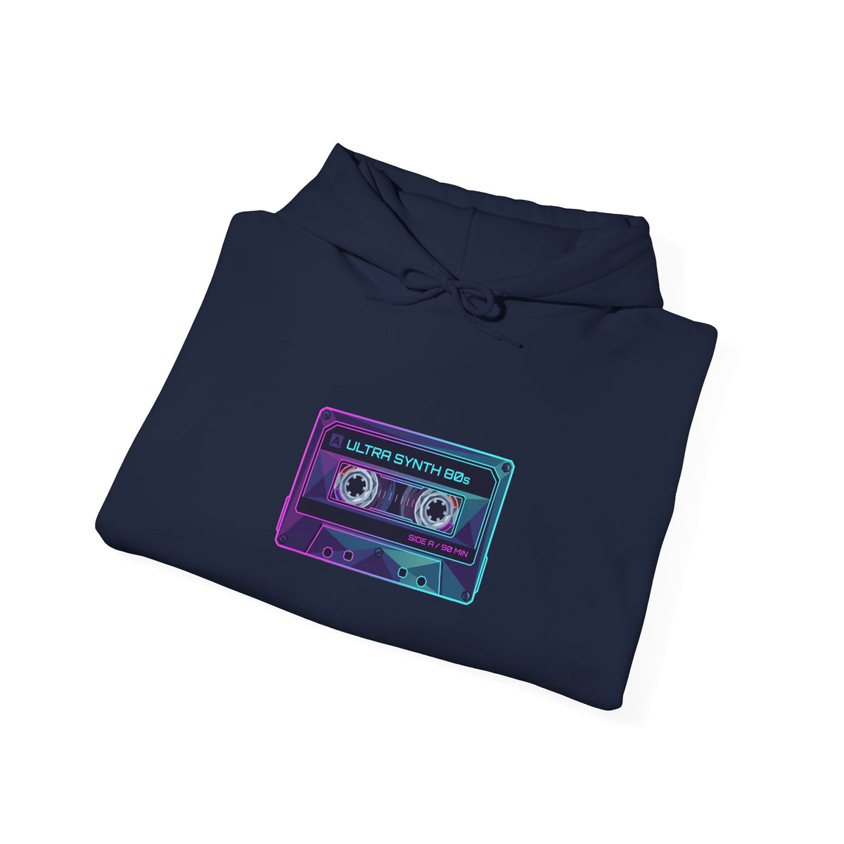 Retro Cassette Tape Hoodie – Vaporwave Vintage Mix-Tape Design