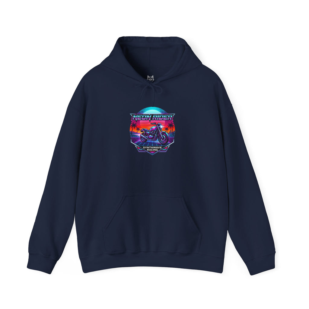 Retro Motorcycle Hoodie – "Ride Into the Sunset" Vintage Biker Graphic