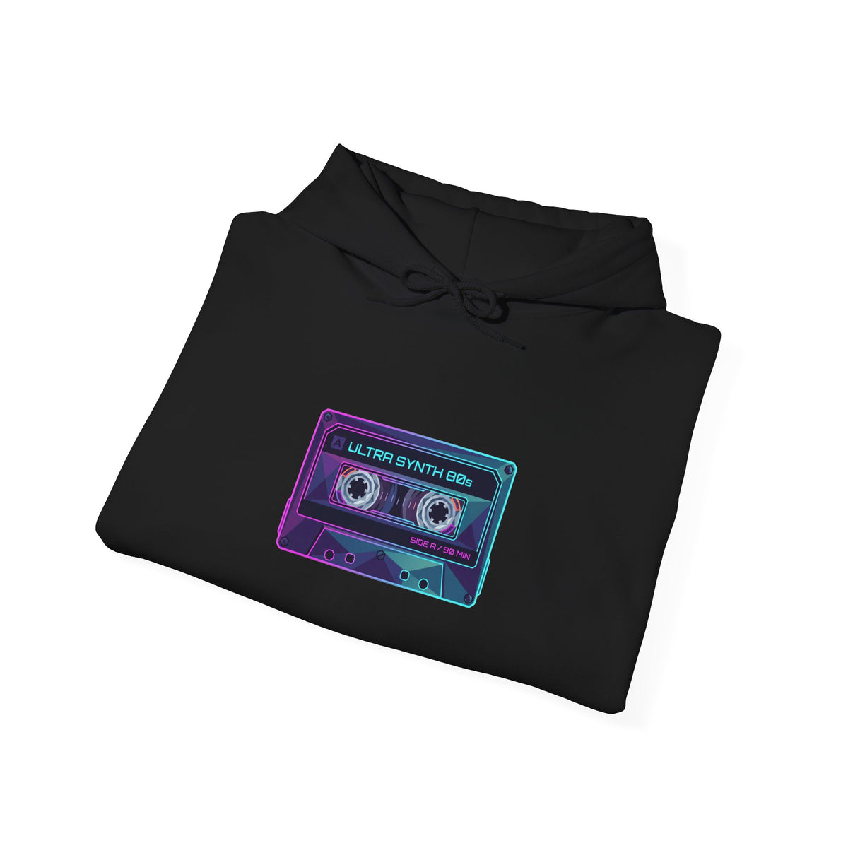 Retro Cassette Tape Hoodie – Vaporwave Vintage Mix-Tape Design