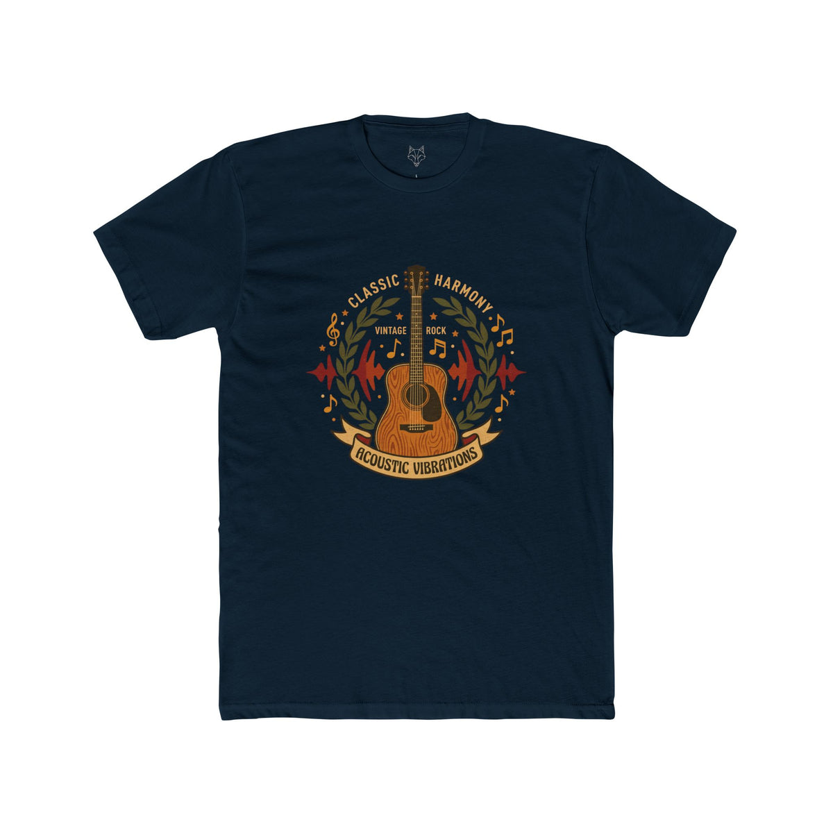 Acoustic Heritage Guitar T-Shirt — Vintage Folk Music Tee