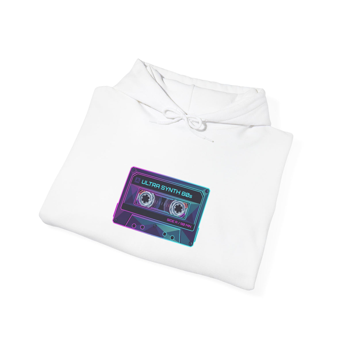 Retro Cassette Tape Hoodie – Vaporwave Vintage Mix-Tape Design