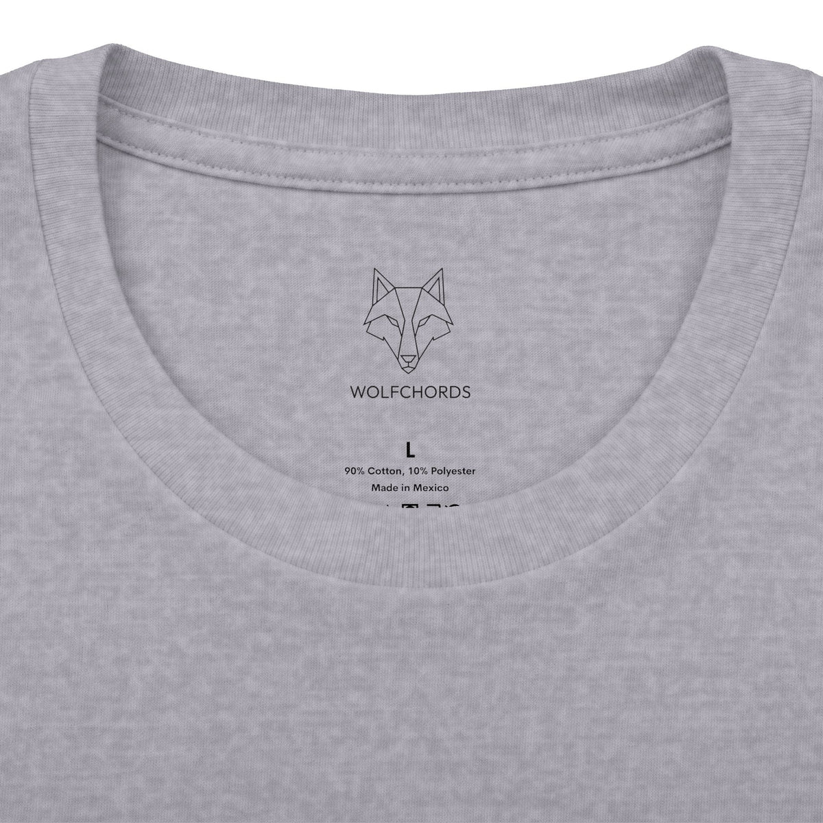 Guitar Outline Tee — Minimal Acoustic Guitar Graphic T-Shirt