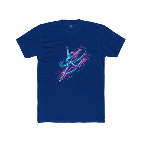 Cosmic Ballerina T-Shirt — Neon Galaxy Dance Tee