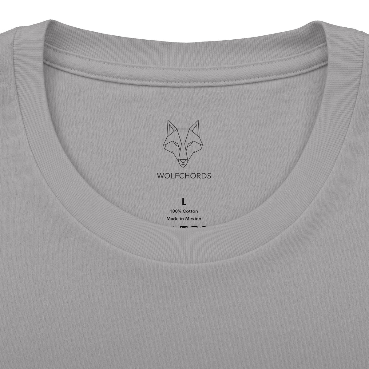Guitar Outline Tee — Minimal Acoustic Guitar Graphic T-Shirt