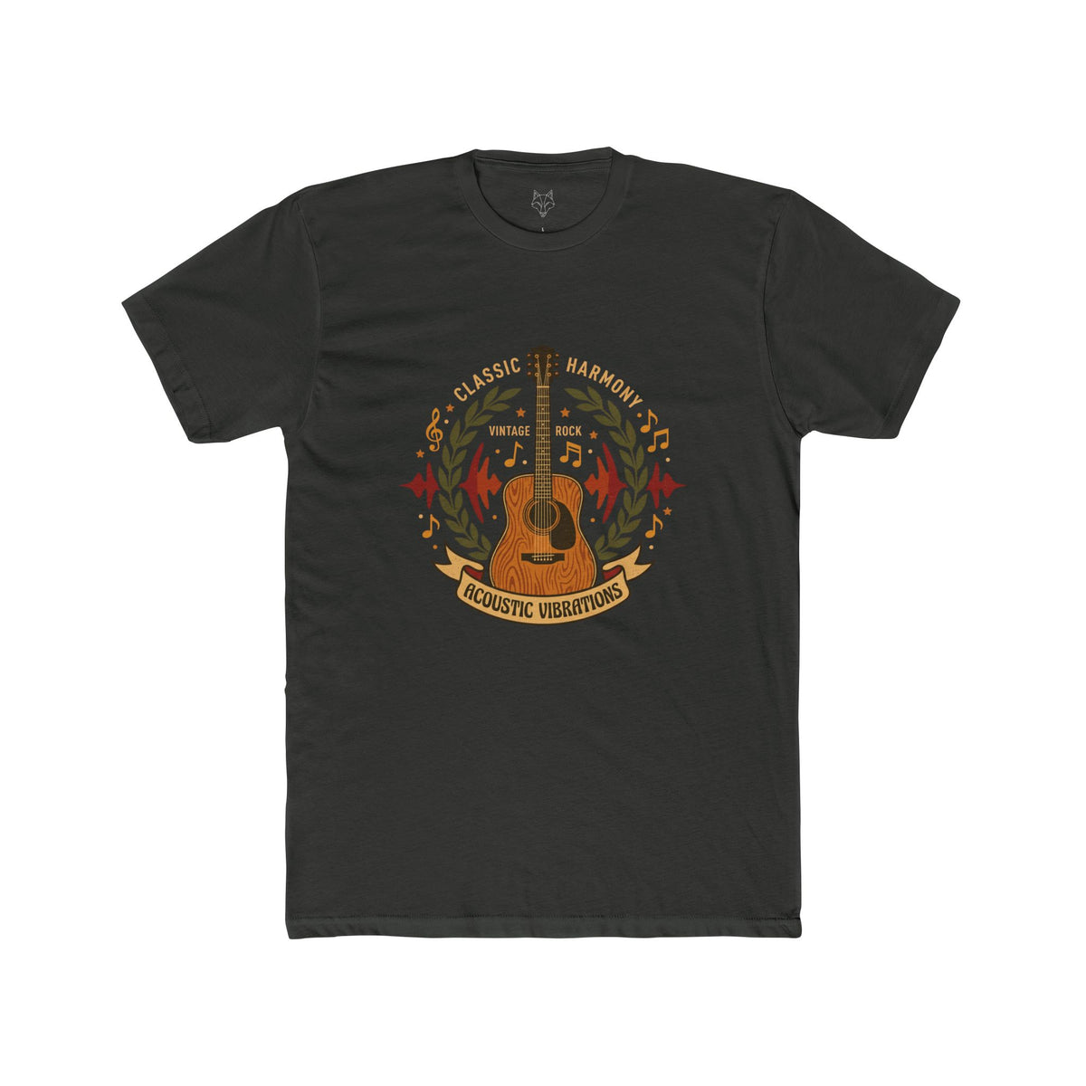 Acoustic Heritage Guitar T-Shirt — Vintage Folk Music Tee