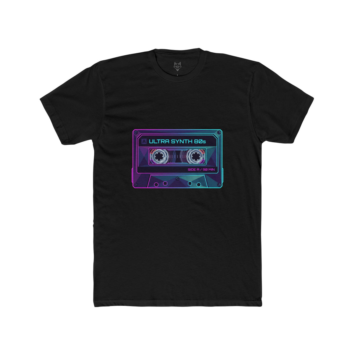 Retro Synthwave Cassette Tee — "Ultra Synth Mix" Vintage 80s Music Shirt