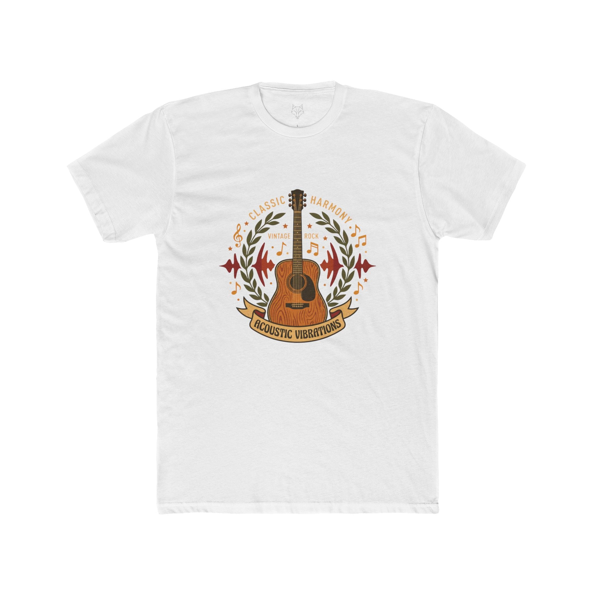 Acoustic Heritage Guitar T-Shirt — Vintage Folk Music Tee